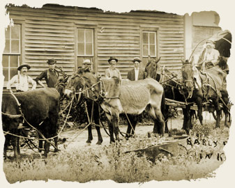 Early days in Kearney, Neb. (1860 and 1870?) 